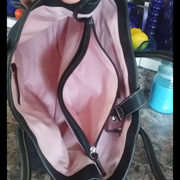 Dooney & Bourke Canvas & Leather Tote - Picture 3 of 14